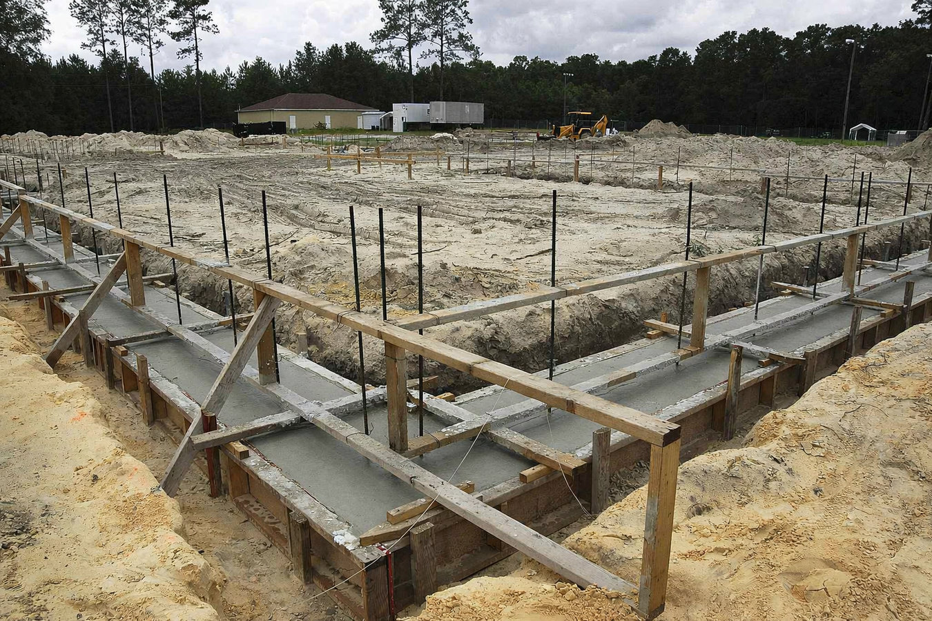 Concrete footings