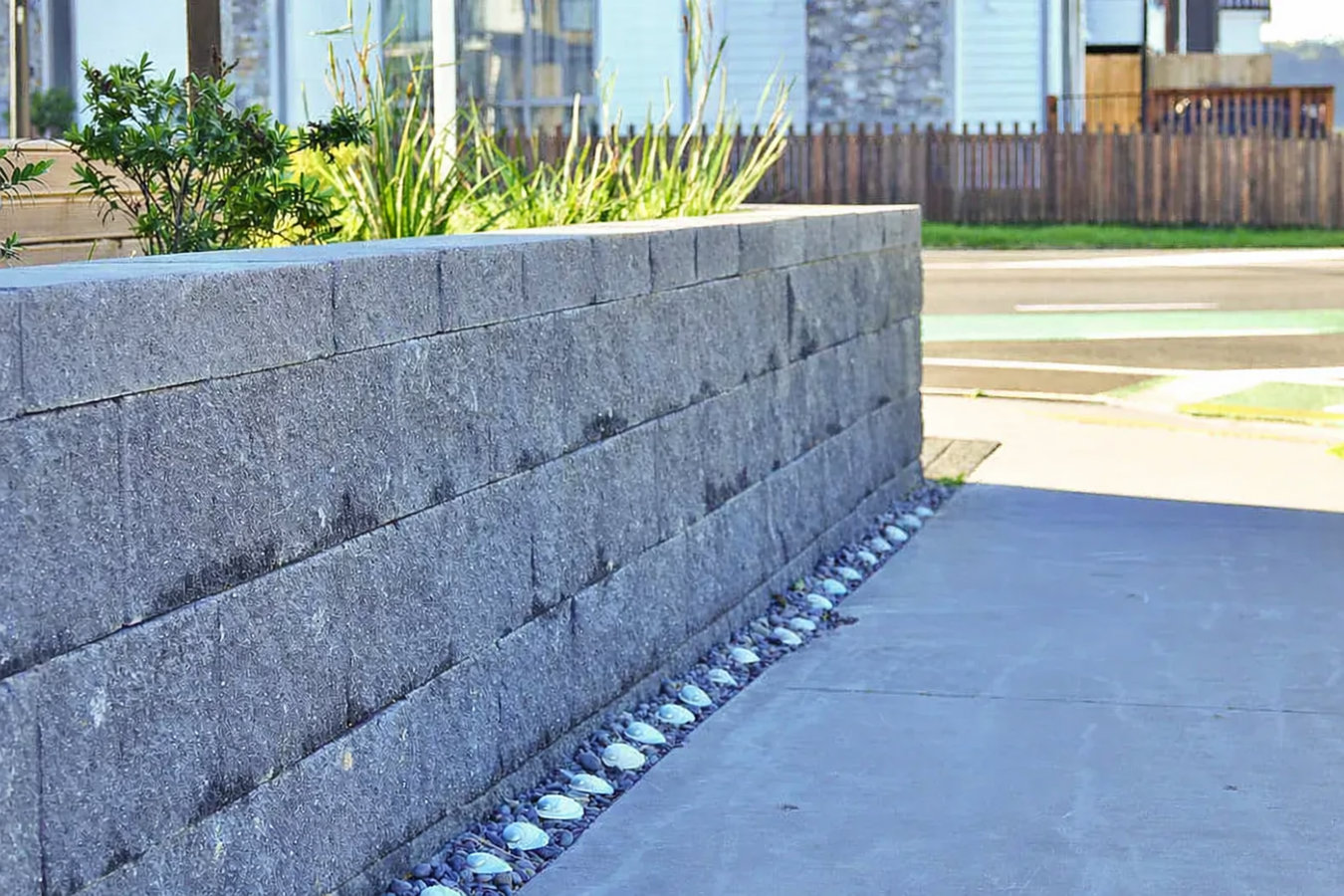 Concrete retaining walls in Greenville, NC
